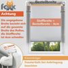 Rollo Blackout grau 70x140 - Breite (cm): 70, Farbe: Grau, Höhe (cm): 140 Bild 3