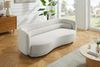 riess-ambiente 3-Sitzer GATSBY 230cm beige - Chenille, Federkern, gepolstert, Rundum-Bezug, Einzelartikel 1 Teile, Couch in geschwungener Form - ideal für Retro Wohnzimmer & Gästezimmer Bild 2