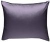 Bettwaesche-mit-Stil Mako-Satin / Baumwollsatin Bettwäsche uni / einfarbig lila Kissenbezug 80x80 cm Bild 2