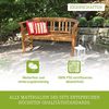 acamp Sitzbank Gartenbank 2-Sitzer, Wetterfest, FSC®-zertifiziertem Akazienholz Bild 3