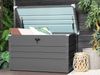 Aufbewahrungsbox CEBROSA Metall 132 cm 62 cm Grau Bild 2