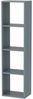 MUEBLES PITARCH Regal 1x4 Tibet, 130 x 34 x 25 cm (H x B x T), Talkblau Bild 3