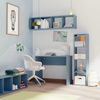MUEBLES PITARCH Regal 1x4 Tibet, 130 x 34 x 25 cm (H x B x T), Talkblau Bild 2