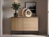 Kommode Visso 1D2S VI-03 (Farbe: Eiche Linear) Bild 2