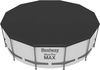 Bestway Poolabdeckung Flowclear, PVC schwarz, Ø 370 cm Bild 5