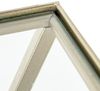 DRW Set mit 3 Beistelltischen aus Metall und Glas in Gold, 33 x 33 x 70 cm Bild 3