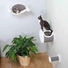 TRIXIE Schlafhöhle Kuschelhöhle zur Wandmontage creme Bild 4