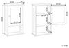 Bad-Spiegelschrank HUILA 34 cm 53 cm Weiß Bild 3