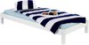 IDIMEX Futonbett Bett Einzelbett Massivholzbett Taifun,Kiefer, weiß lackiert, 90x200 cm Bild 1