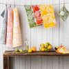 Kracht Küchen Textilien Limoncello|Frottier Küchentuch 50x50 cm gelb 3er Pack Bild 4