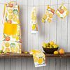 Kracht Küchen Textilien Limoncello|Frottier Küchentuch 50x50 cm gelb 3er Pack Bild 3