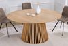 riess-ambiente Esstisch VALHALLA WOOD Ø140cm natur (Einzelartikel, 1-St), Küche · Eiche-Design · lackiert · rund · Säulenfuß · Japandi Style Bild 4