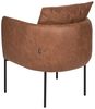 Sessel MALMOS Kunstleder Braun Bild 5