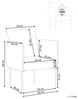 Sessel MALMOS Kunstleder Braun Bild 3