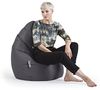 Gouchee Home Brava Collection Sitzsack, Polyester, gepolstert, Grau Bild 4
