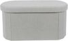 HOME DECO FACTORY, HD0193, graue Faltbare Banktruhe, Pillenmodell, Möbel, Sitz, Faltbare Truhe und Bank, 76 x 38 x 38 cm, Sitzhöhe 38 cm, grau Bild 5