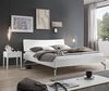 Hasena Lounge Albinia 140x210 MDF weiss Massivholzbett Bild 5