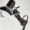 B.K.Licht Tischleuchte Leselampe Schwarz Retro Metall - BKL1080, ohne Leuchtmittel, max. 40W E14 Schreibtischlampe Nachttischleuchte Bild 5