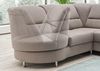 Ecksofa >Ludwigshafen< in 1214 Toro dunkelgrau, Mikrofaser - 236x113x275 (BxHxT) Bild 5