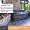 Perel Wetterfeste Schutzhülle XL für Garten Lounge Set, Polypropylen grau, 280 x 230 x 80 cm Bild 2
