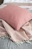 Decke Plaid Kuscheldecke Wohndecke Rose Rot Creme 130x160cm Ib Laursen 6544-37 Bild 2