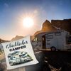 speecheese Dekokissen Wohnmobil Kissen mit Spruch Glücklicher Camper Bild 5
