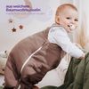 Außenschlafsack LIEBMICH Baumwollmusselin hellblau, Größe 62/68 Bild 4