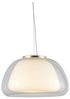 Nordlux JELLY Pendelleuchte klar, opal weiß E27 dimmbar 39x39x22,8cm Bild 4
