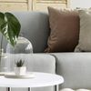 Relaxdays Beistelltisch rollbar mit 2 Etagen, MDF / Edelstahl Weiß, 41,5 x 40 x 40 cm Bild 5