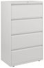 Hängeregistraturschrank Essentials, 4 Hängeregistratur à H 304 mm, Farbe verkehrsweiß Bild 4