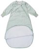 Sterntaler Schlafsack mit Armen 110cm Fuchs Filou - Jersey, leicht wattiert - abnehmbare Ärmel mit Klettverschluss & Handstulpen - 2-Wege-Reißverschluss & Kabelöffnung - für Kinder - 1,00 TOG, eisgrün Bild 3