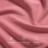 Laleni Premium Spannbettlaken 60 x 120 x 15 cm Babybett 2er Set | Oeko-TEX zertifiziertes Bettlaken 60x120 Kinderbett | Kinderbettwäsche 60x120 100% Baumwolle | Spannbettlaken 60x120 cm Baby in Koralle Bild 5