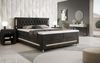 Boxspringbett Vito mit RGB, USB und Stauraum 180x200 Schwarz H3 Bild 2