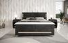 Boxspringbett Vito mit RGB, USB und Stauraum 180x200 Schwarz H3 Bild 3