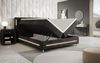 Boxspringbett Vito mit RGB, USB und Stauraum 180x200 Schwarz H3 Bild 5