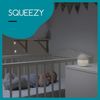 Babymoov Nachtlicht Squeezy grau, sanftes Schlaflicht aus Silikon, Einschlafhilfe für Babys und Kinder, 200 Stunden Batterielaufzeit Bild 2