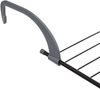 Heizkörper-Wäschetrockner, ausziehbar, schwarz-weiß Bild 4