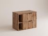 Vente-unique - ZEVARA Waschbeckenmöbel Holz, Platte Beige - B 46 cm x H 57 cm x L 80 cm Bild 4