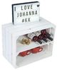 Kistenkolli Altes Land Allzweckkiste 2er SET "Johanna" Weiß Längs (Spar-Set, 2er Set) Bild 4