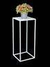 DanDiBo Blumenhocker eckig, Metall, Weiß, 1 Stück, 70 x 28 x 28 cm Bild 5
