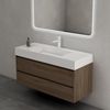 doporro Badmöbel-Set Badezimmermöbel Waschbecken Waschtisch Badezimmer-Schränk, Wasser abweisend, großer Stauraum Bild 5