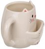 Out of the Blue Tasse Katze Kaffeebecher mit Keksfach Bild 3