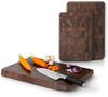 Continenta Schneidebrett 38x25x3 cm Walnuss Stirnholz Bild 3