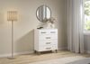 rauch Aditio Box, Kommode, 5 Schubladen, Massivholz-Fuß, mit Softclose-Funktion, Farbe Weiß, BxHxT 80x92x44cm Bild 2