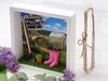 ZauberDeko Geschenkbox Geldgeschenk Garten MIT NAME Gutschein Gewächshaus Blumen Geschenk Bild 4