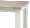 Lomadox Esstisch FERNA-61, Pinie dunkel Nb. und Gestell Pinie weiß Nb. 160x76x90cm Bild 3