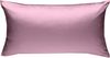 Bettwaesche-mit-Stil Mako-Satin / Baumwollsatin Bettwäsche uni / einfarbig rosa Kissenbezug 40x80 cm Bild 2