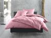 Bettwaesche-mit-Stil Mako-Satin / Baumwollsatin Bettwäsche uni / einfarbig rosa Kissenbezug 40x80 cm Bild 3