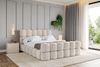 ALTDECOR Polsterbett LEYA-Z (Polsterbett mit Bettkasten und Lattenrost, Boxbett mit Matratze), Doppelbett mit Stauraum, Bett mit Kopfteil Bild 5