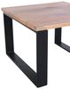 Gutmann Factory Siesta Couchtisch, Wohnzimertisch, Sofatisch, Beistelltisch aus Mango massiv, Mangoholz, Natur, L60 B60 H40 cm Bild 4